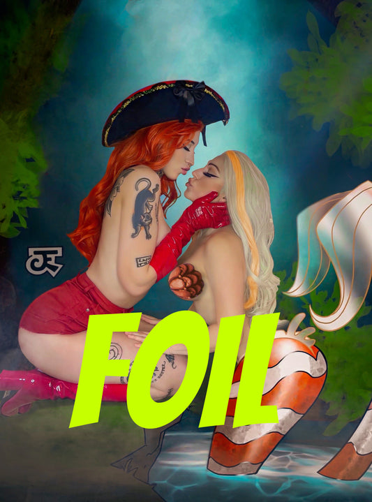 Saffron Rachie and Maddie Nice Foil