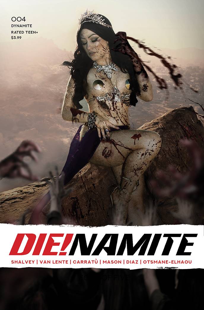 Dejah Thoris limited edition zombie trading card DIENAMITE