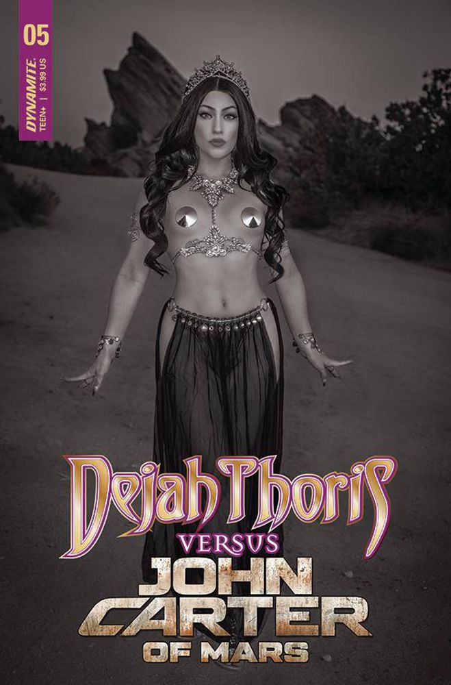 Dejah Thoris vs John Carter #5 B&W