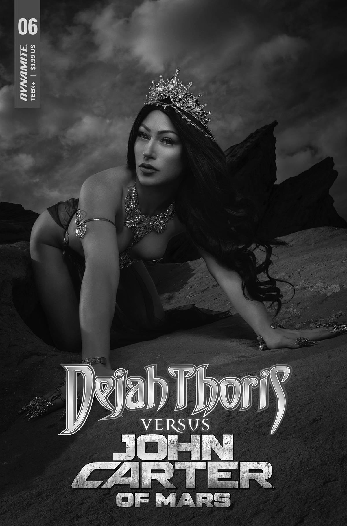 Dejah Thoris vs John Carter #6 B&W
