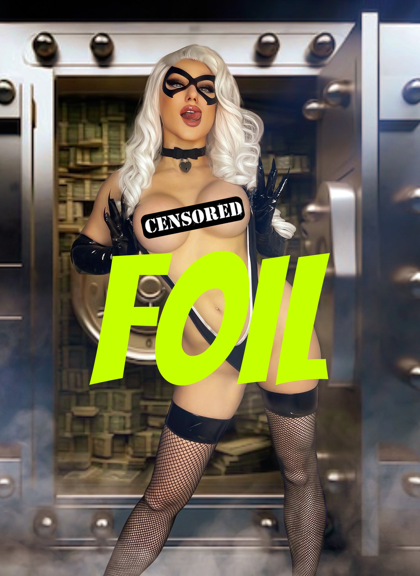 Shadow and Vice Bad Kitty Naughty Foil