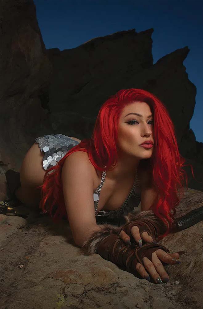 Red Sonja Black White and Red #3 Virgin edition